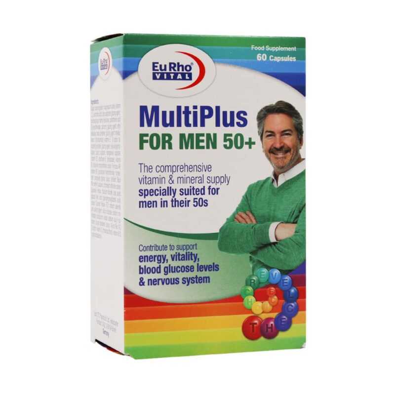 Eurhovital Multiplus For Men Up 50 Years 60 Capsules