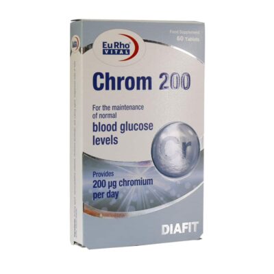 قرص کروم 200 یوروویتال 60 عدد/ Eurho Vital Chrom