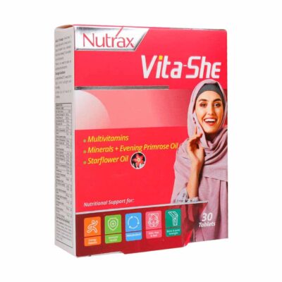 قرص مولتی ویتامین وایتا شی نوتراکس 30 عدد / Nutrax Multivitamin Vita she