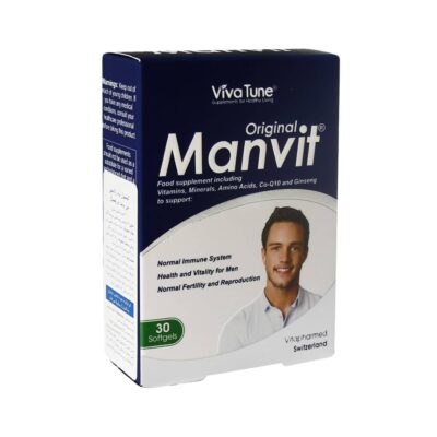 سافت ژل من ویت ویواتیون مناسب آقایان 30 عدد/ Viva Tune Original Manvit